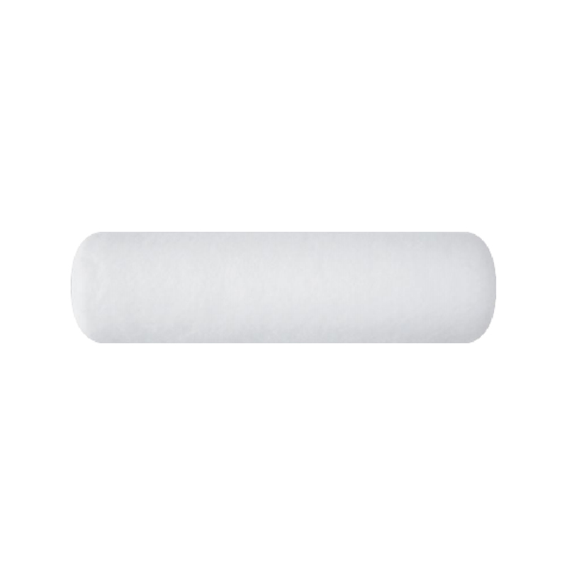 Vỏ lăn bằng vải polyester dệt màu trắng