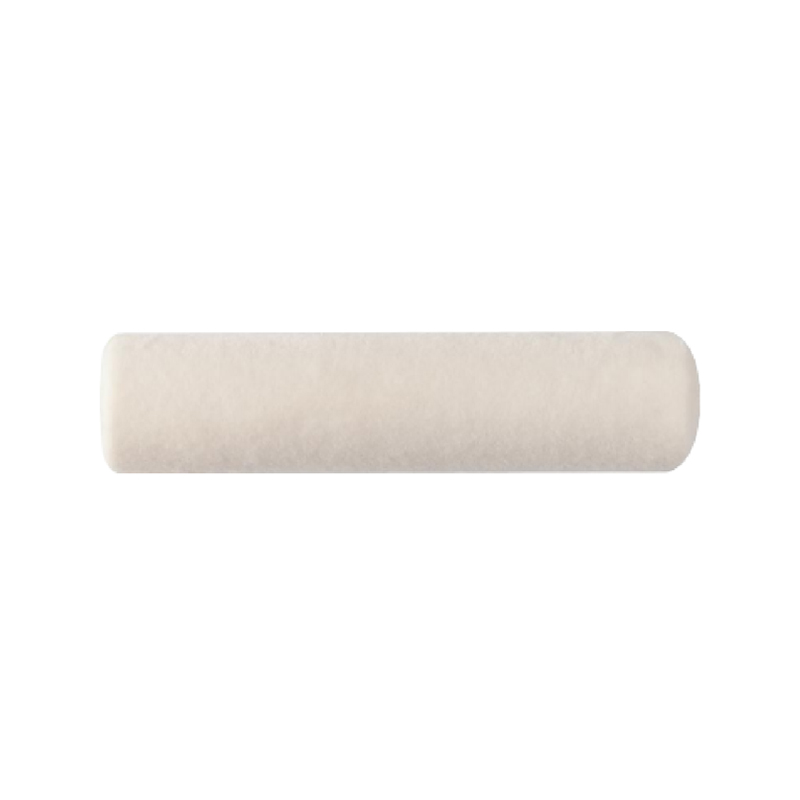 Vỏ lăn Mohair dệt màu trắng