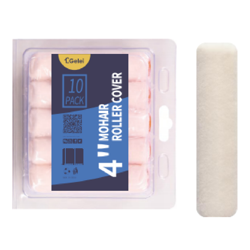 Bộ vỏ lăn Mohair 4 inch